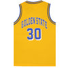 New Men's Basketball Jersey Sports T Shirt Tee Vest Tops Gym Chicago Los Angeles, Yellow - Golden State 30, S