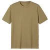 Adult 100% Cotton T-Shirt Unisex Men's Basic Plain Blank Crew Tee Tops Shirts, Copper, S