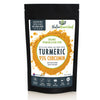 Pure Organic 95% Curcumin Powder - 1500mg of Turmeric Extract Buffered with Black Pepper