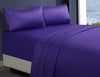 1000tc egyptian cotton 1 fitted sheet and 2 pillowcases mega king violet