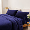 thermal microplush sheet set king single midnight