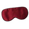 100 silk sleep eye mask for women men burgundy