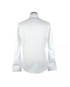 Cotton Ceremony Shirt with French Collar and Button Closure 40 IT Men