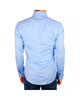 Milano Solid Color Shirt in Light Blue 41 IT Men