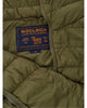 Authentic Green Quilted Bomber Jacket with Zip Closure and Pockets 40 IT Women