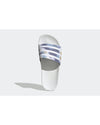 Synthetic Slip-on Slides with Textile Lining - 6 US