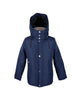 Blue Aquascutum Jacket with Removable Hood and Tartan Pattern Inside 48 IT Men