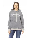 Long Sleeved Brushed Hoodie with Front Logo and Maxi Front Pocket 2XL Women