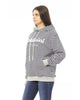 Long Sleeved Brushed Hoodie with Front Logo and Maxi Front Pocket 2XL Women