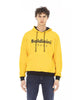 Long Sleeved Brushed Hoodie with Front Logo L Men