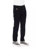 Logo Button Regular Jeans with Tricolor Insert and Contrast Stitching W32 US Men