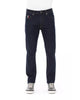 Logo Button Regular Fit Jeans with Tricolor Insert and Contrast Stitching W32 US Men