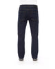 Logo Button Regular Fit Jeans with Tricolor Insert and Contrast Stitching W32 US Men