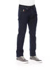 Logo Button Regular Fit Jeans with Tricolor Insert and Contrast Stitching W36 US Men