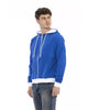 Brushed Hoodie with Zip Closure and Rear Logo 3XL Men