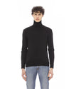 Baldinini Metal Monogram Turtleneck Sweater S Men