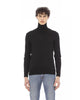 Baldinini Metal Monogram Turtleneck Sweater S Men