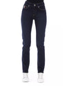 Logoed Button Regular Jeans with Tricolor Insert W29 US Women