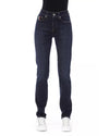 Logoed Button Regular Jeans with Tricolor Insert W31 US Women