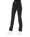 Logoed Button Regular Jeans with Tricolor Insert W29 US Women