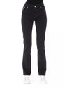 Logoed Button Regular Jeans with Tricolor Insert W32 US Women