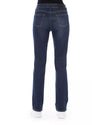 Logoed Button Regular Jeans with Tricolor Insert W27 US Women