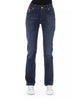 Logoed Button Regular Jeans with Tricolor Insert W32 US Women