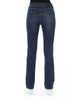 Logoed Button Regular Jeans with Tricolor Insert W33 US Women