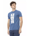 Short Sleeve T-shirt with Front Print L Men