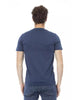 Short Sleeve T-shirt With Round Neck - Front Print L Men