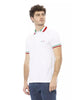 Embroidered Tricolor Collar Polo Shirt 2XL Men