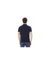 Embroidered Polo Shirt with Short Sleeves L Men