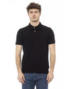 Embroidered Polo Shirt with Short Sleeves L Men