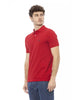 Embroidered Short Sleeve Polo Shirt L Men