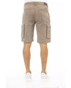 Cargo Shorts with Front Zipper and Button Closure Multiple Pockets W34 US Men