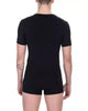 Minimalist V-neck T-shirt with a touch of elegance L Men