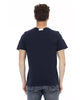 Front Print T-Shirt with Logo on Back XL Men