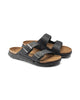 Classic Leather Sandals with Adjustable Buckles - 39 EU