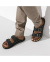 Classic Leather Sandals with Adjustable Buckles - 39 EU