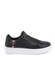 Synthetic Leather Rubber Sole Sneaker - 40 EU