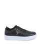 Synthetic Leather Sneaker with Rubber Sole - 45 EU