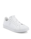 Synthetic Leather Rubber Sole Sneaker - 37 EU