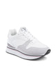 Synthetic Leather Rubber Sole Sneaker - 37 EU