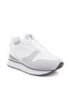 Synthetic Leather Rubber Sole Sneaker - 38 EU