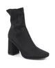 Fabric Ankle Boot with 9cm Heel - 40 EU