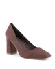 Fabric High-Heel Pump Shoe - 37 EU