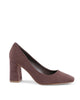 Fabric High-Heel Pump Shoe - 39 EU