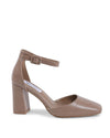 Ankle Strap Pump in Synthetic Leather - 37 EU