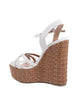 Intertwining Strap Platform Sandals - 39 EU