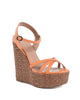 Intertwining Strap Platform Sandals - 37 EU